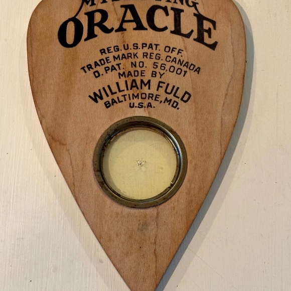 Rare William Fuld Mystifying Oracle Ouija Board with Planche and Box - Picture 4 of 14